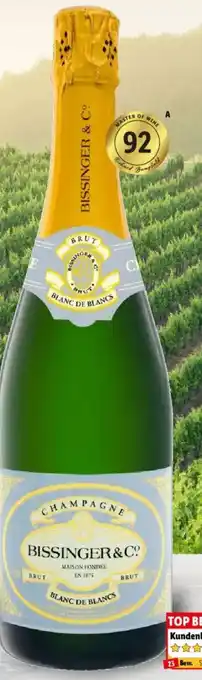 Lidl Bissinger Blanc de Blancs Champagner Angebot