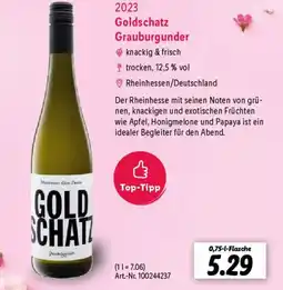 Lidl Goldschatz Grauburgunder Angebot