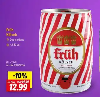 Lidl Früh Kölsch Angebot