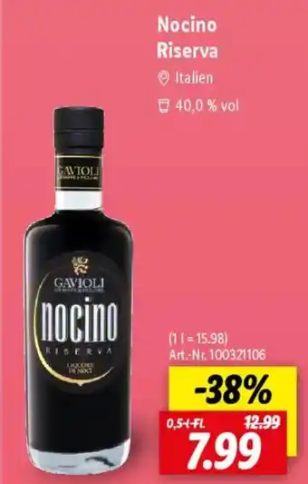 Lidl Nocino Riserva Angebot