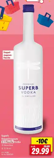 Lidl Superb Doppelmagnum Vodka Angebot