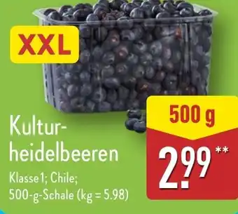 Aldi Nord Kultur- heidelbeeren Angebot