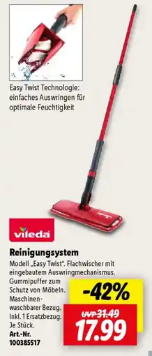 Lidl vileda Reinigungsystem Angebot