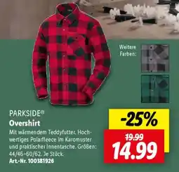 Lidl PARKSIDE Overshirt Angebot