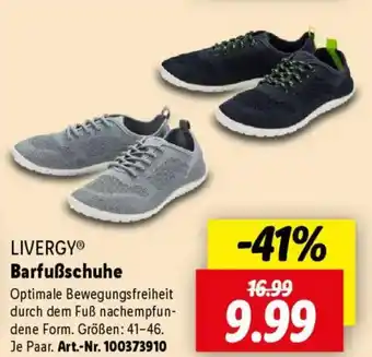 Lidl LIVERGY Barfußschuhe Angebot