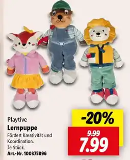 Lidl Playtive Lernpuppe Angebot