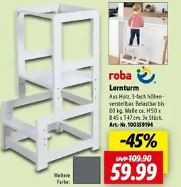 Lidl roba Lernturm Angebot