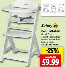 Lidl Safory Holz-Hochstuhl Angebot