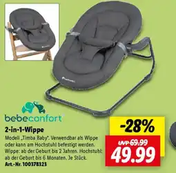 Lidl bebeconfort 2-in-1-Wippe Angebot