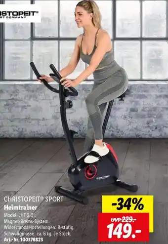 Lidl CHRISTOPEIT SPORT Heimtrainer Angebot