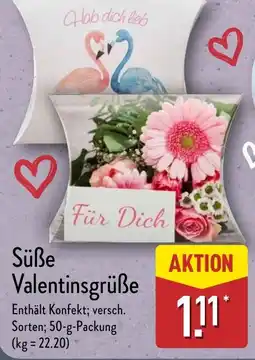 Aldi Nord Süße Valentinsgrüße Angebot