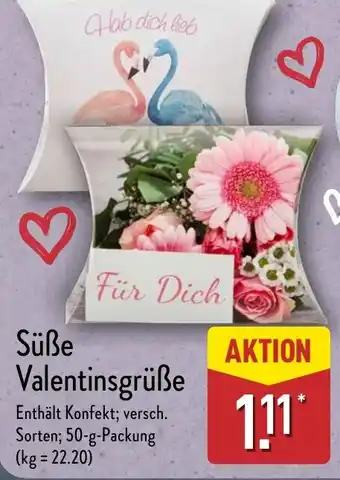 Aldi Nord Süße Valentinsgrüße Angebot