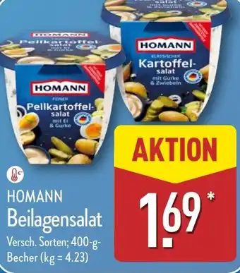 Aldi Nord HOMANN Beilagensalat Angebot