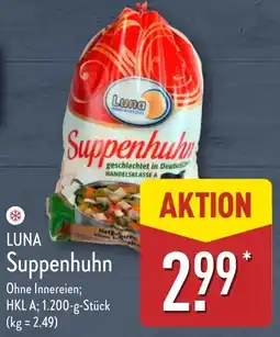 Aldi Nord LUNA Suppenhuh Angebot