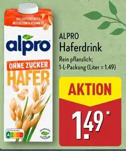 Aldi Nord ALPRO Haferdrink Angebot