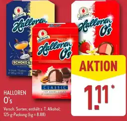 Aldi Nord HALLOREN O's Angebot