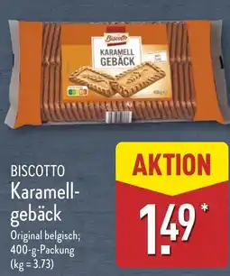 Aldi Nord BISCOTTO Karamell- gebäck Angebot