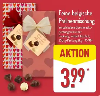 Aldi Nord Feine belgische Pralinenmischung Angebot