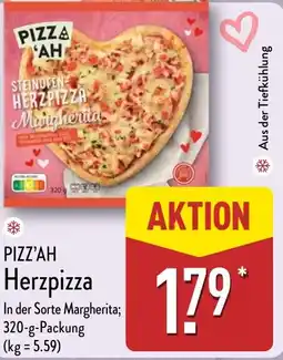 Aldi Nord PIZZ'AH Herzpizza Angebot