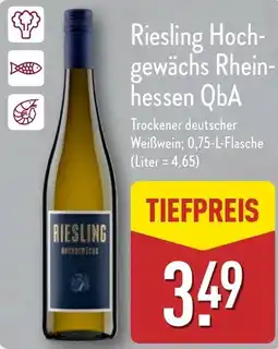 Aldi Nord Riesling Hoch- gewächs Rhein- hessen QbA Angebot