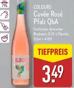 Aldi Nord COLOURS Cuvée Rosé Pfalz QbA Angebot