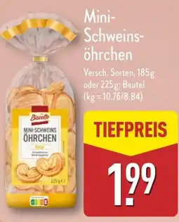 Aldi Nord Mini- Schweins- öhrchen Angebot