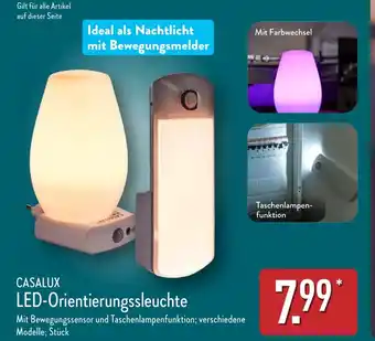 Aldi Nord CASALUX LED-Orientierungssleuchte Angebot