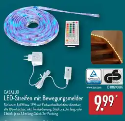 Aldi Nord CASALUX LED-Streifen mit Bewegungsmelder Angebot