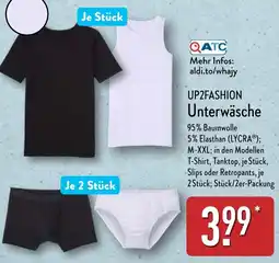 Aldi Nord UP2FASHION Unterwäsche Angebot