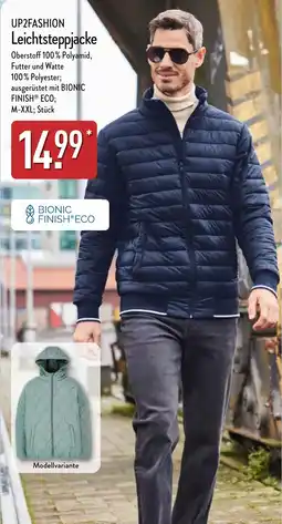 Aldi Nord UP2FASHION Leichtsteppjacke Angebot