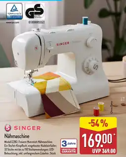 Aldi Nord SINGER Nähmaschine Angebot