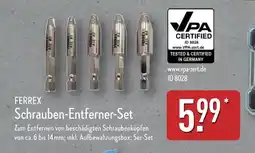 Aldi Nord FERREX Schrauben-Entferner-Set Angebot