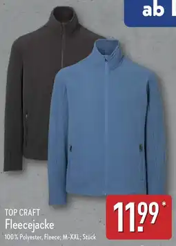 Aldi Nord TOP CRAFT Fleecejacke Angebot