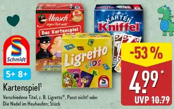 Aldi Nord Kartenspiel Angebot