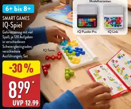 Aldi Nord SMART GAMES IQ-Spiel Angebot