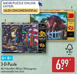 Aldi Nord 3-D-Puzzle Angebot