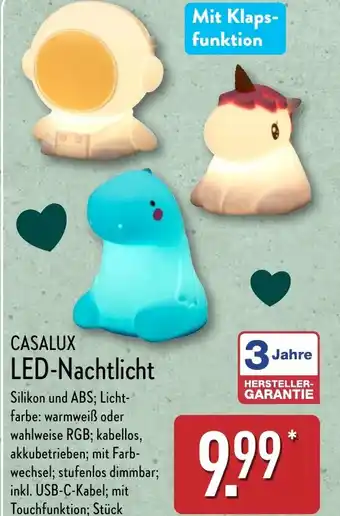 Aldi Nord CASALUX LED-Nachtlicht Angebot