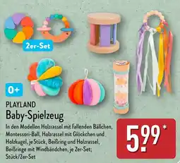 Aldi Nord PLAYLAND Baby-Spielzeug Angebot