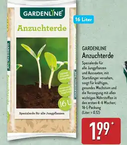 Aldi Nord GARDENLINE Anzuchterde Angebot