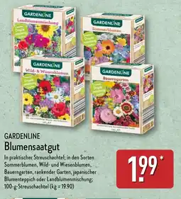 Aldi Nord GARDENLINE Blumensaatgut Angebot