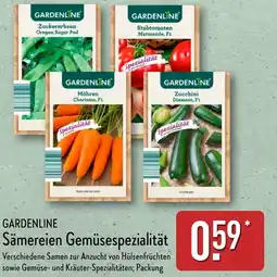 Aldi Nord GARDENLINE Sämereien Gemüsespezialität Angebot