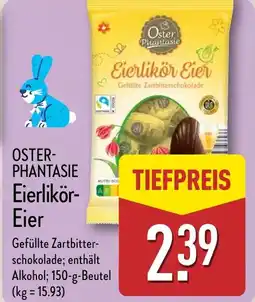 Aldi Nord OSTER- PHANTASIE Eierlikör- Eier Angebot