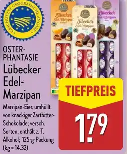 Aldi Nord OSTER- GABE PHANTASIE Lübecker Edel- Marzipan Angebot