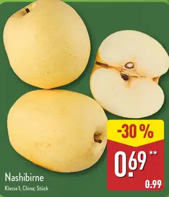 Aldi Nord Nashibirne Angebot