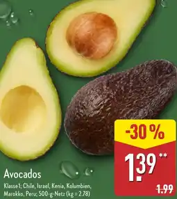 Aldi Nord Avocados Angebot