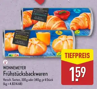 Aldi Nord WONNEMEYER Frühstücksbackwaren Angebot