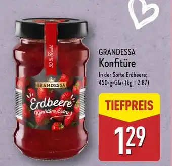 Aldi Nord GRANDESSA Konfitüre Angebot