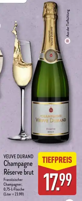 Aldi Nord VEUVE DURAND Champagne Réserve brut Angebot