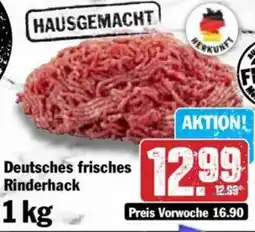 Hit Deutsches frisches Rinderhack Angebot