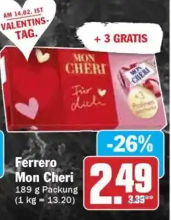 Hit Ferrero Mon Cheri Angebot